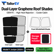Tesla Model Y / Model Y L / Model 3 Panoramic Roof Sunshade Kit