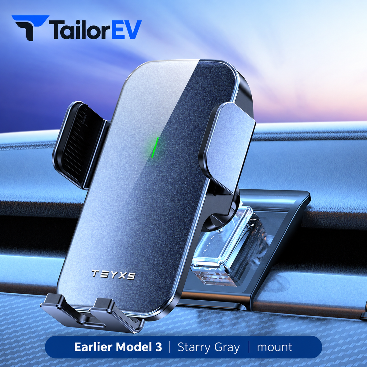 Tesla Solar Auto-Clamp Phone Mount — photo 12