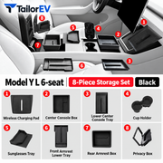 Tesla Model Y / Model Y L / Model 3 Center Console Organizer & Tray Bundles