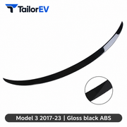 Tesla Model Y / Model 3 ABS Rear Spoiler