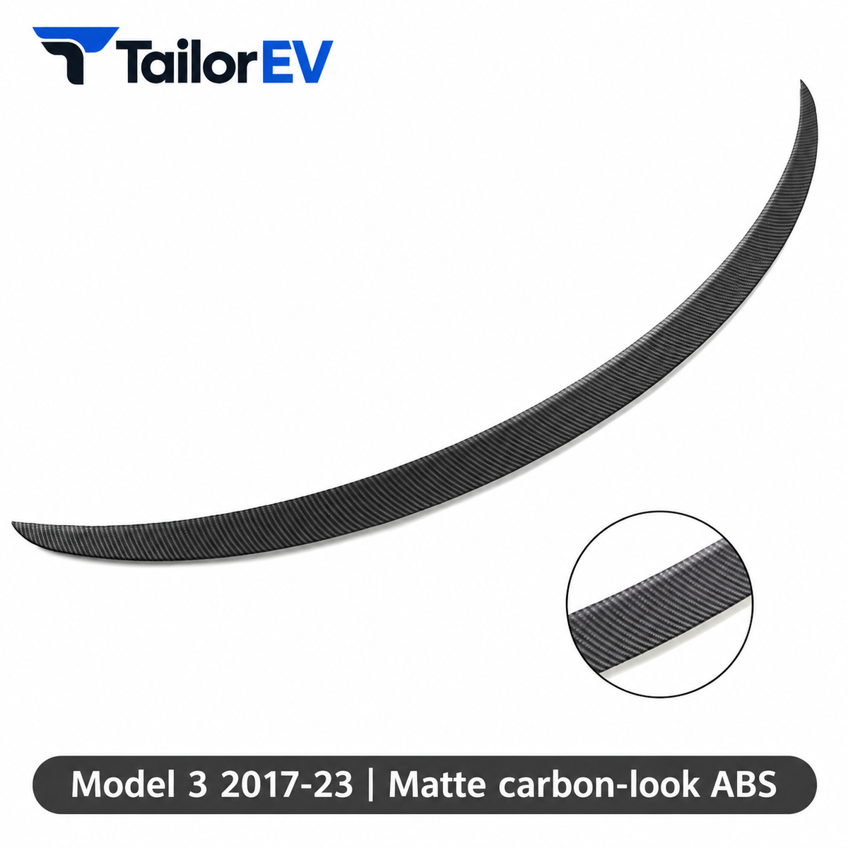 Tesla Model Y / Model 3 ABS Rear Spoiler — photo 17
