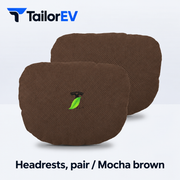 Tesla Suede Headrest, Lumbar Cushion & Travel Blanket