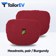 Tesla Suede Headrest, Lumbar Cushion & Travel Blanket