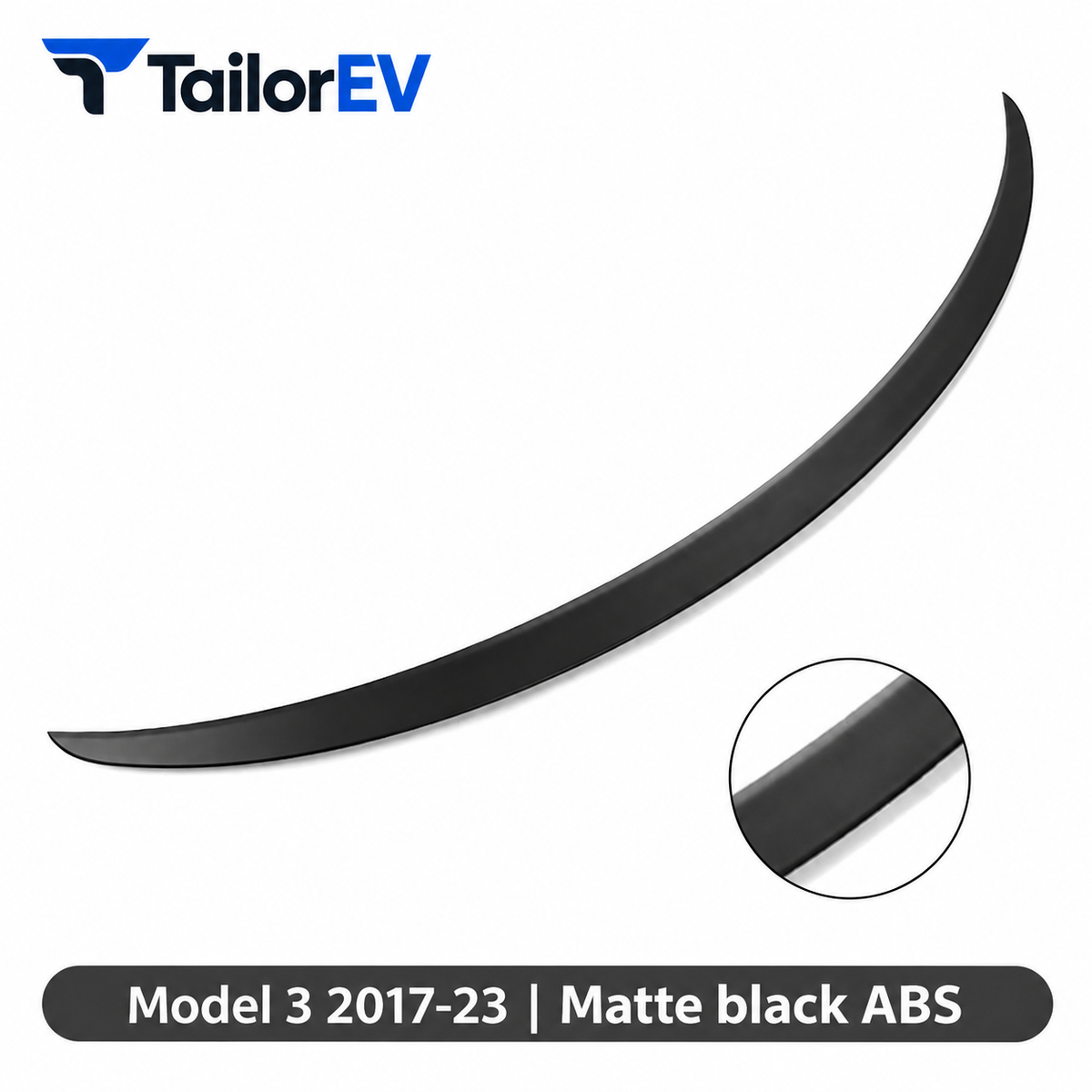 Tesla Model Y / Model 3 ABS Rear Spoiler — photo 19