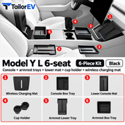 Tesla Model Y / Model Y L / Model 3 Center Console Organizer & Tray Bundles