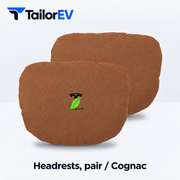 Tesla Suede Headrest, Lumbar Cushion & Travel Blanket