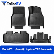 Tesla Right-Hand-Drive TPE Floor & Cargo Mats