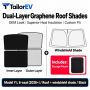 Tesla Model Y / Model Y L / Model 3 Panoramic Roof Sunshade Kit