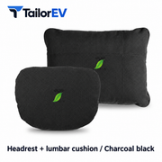 Tesla Suede Headrest, Lumbar Cushion & Travel Blanket