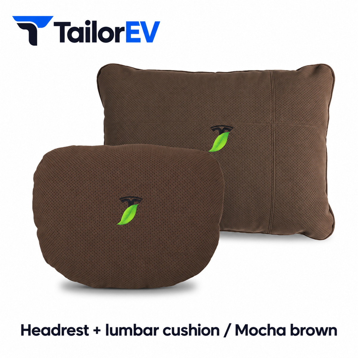 Tesla Suede Headrest, Lumbar Cushion & Travel Blanket — photo 22