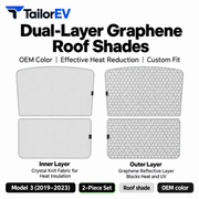 Tesla Model Y / Model Y L / Model 3 Panoramic Roof Sunshade Kit