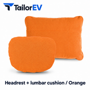 Tesla Suede Headrest, Lumbar Cushion & Travel Blanket