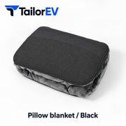 Tesla Suede Headrest, Lumbar Cushion & Travel Blanket