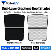 Tesla Model Y / Model Y L / Model 3 Panoramic Roof Sunshade Kit
