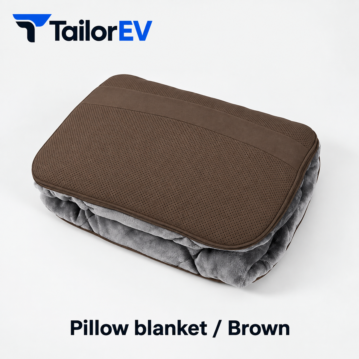Tesla Suede Headrest, Lumbar Cushion & Travel Blanket — photo 28