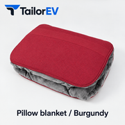 Tesla Suede Headrest, Lumbar Cushion & Travel Blanket