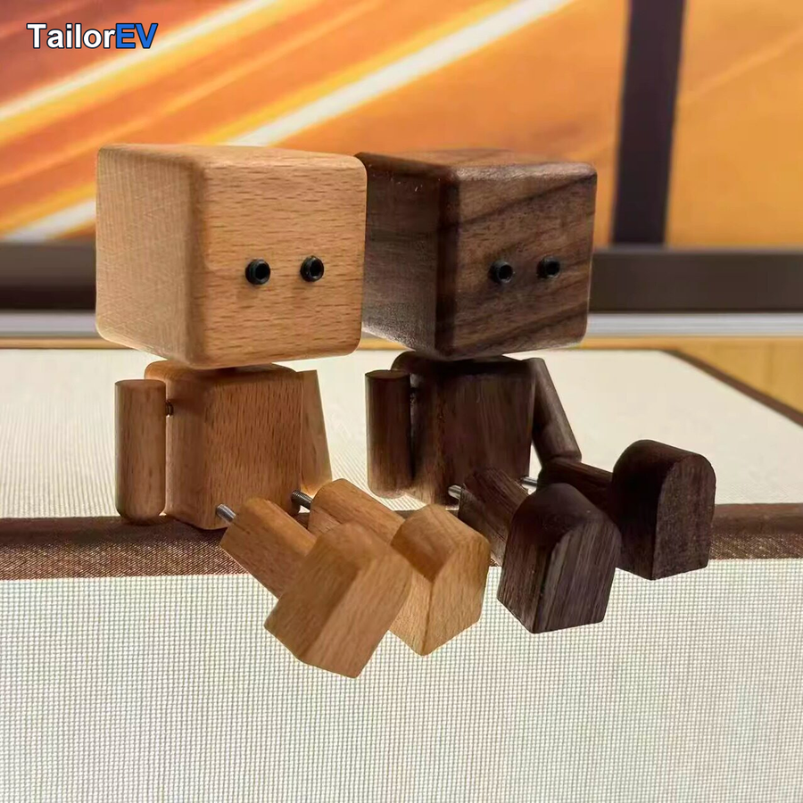 Swinging Wooden Car Diffuser Ornament