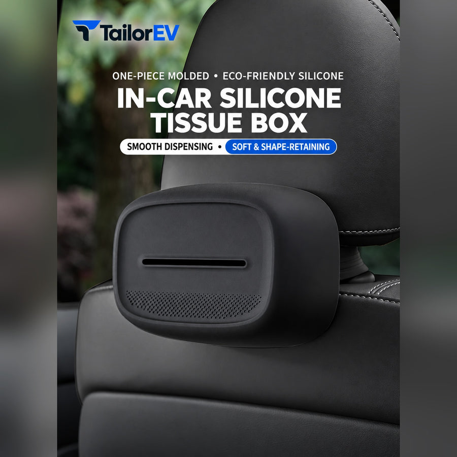 Silicone Car Tissue Box & Hanging Tissue Holder
