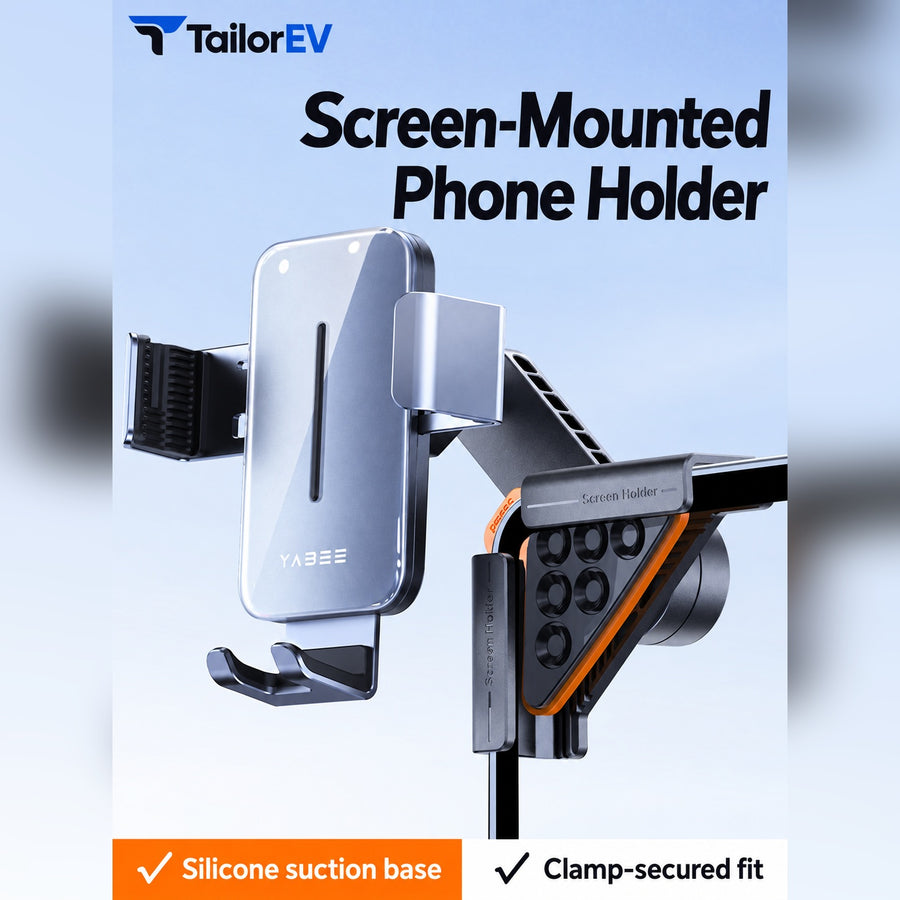 Support de téléphone à ventouse pour écran Tesla