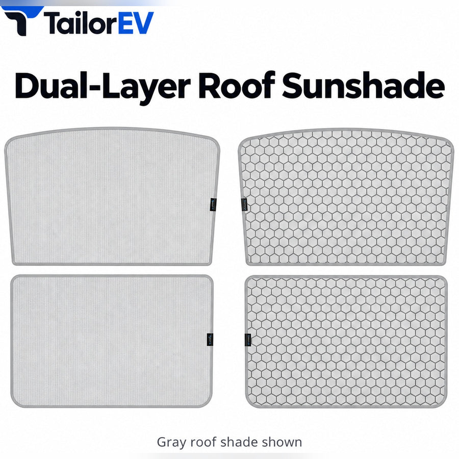 Kit de pare-soleil pour toit panoramique Tesla Model Y / Model Y L / Model 3