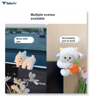 Plush Animal Screen Decorations for Tesla & Car Interiors product photo