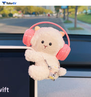 Plush Animal Screen Decorations for Tesla & Car Interiors product photo