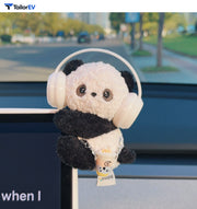 Plush Animal Screen Decorations for Tesla & Car Interiors product photo