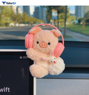Plush Animal Screen Decorations for Tesla & Car Interiors product photo