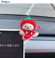 Plush Animal Screen Decorations for Tesla & Car Interiors product photo