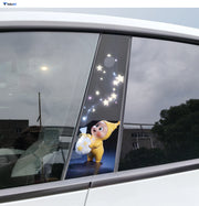 Star Character B-Pillar Decals for Tesla Model 3 & Model Y product photo