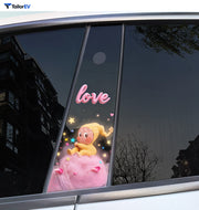 Star Character B-Pillar Decals for Tesla Model 3 & Model Y product photo