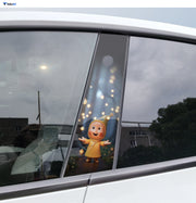 Star Character B-Pillar Decals for Tesla Model 3 & Model Y product photo