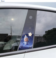 Star Character B-Pillar Decals for Tesla Model 3 & Model Y product photo