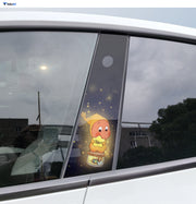Star Character B-Pillar Decals for Tesla Model 3 & Model Y product photo