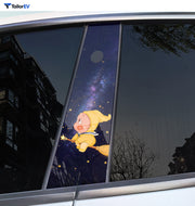 Star Character B-Pillar Decals for Tesla Model 3 & Model Y product photo