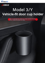 Door Cup Holders for Tesla Model 3, Model Y & Y L product photo
