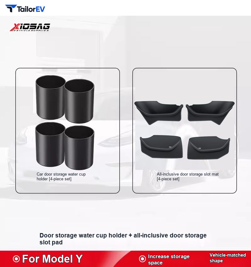 Door Cup Holders for Tesla Model 3, Model Y & Y L product photo — photo 7