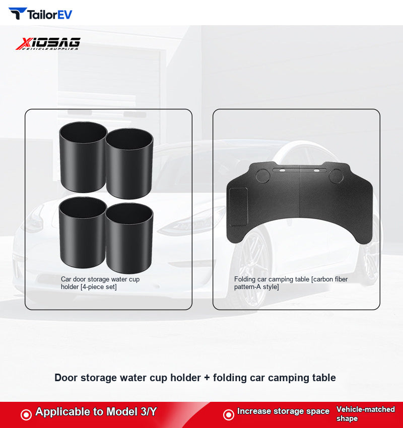 Door Cup Holders for Tesla Model 3, Model Y & Y L product photo — photo 8