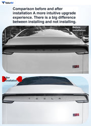 Glitter Rear Light Panel & Handle Decals for Tesla Model Y product photo