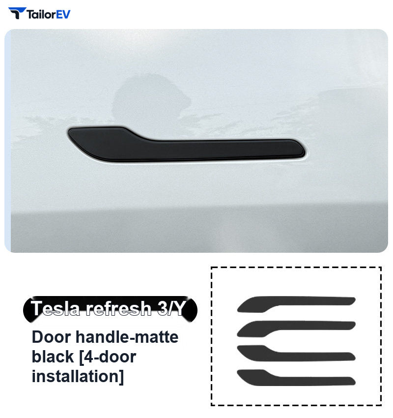 Color Exterior Trim Covers for Tesla Model 3 & Model Y product photo — photo 31
