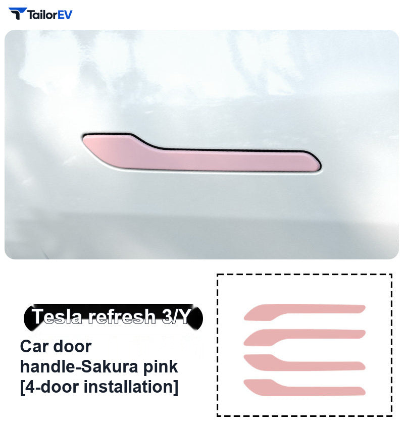 Color Exterior Trim Covers for Tesla Model 3 & Model Y product photo — photo 32