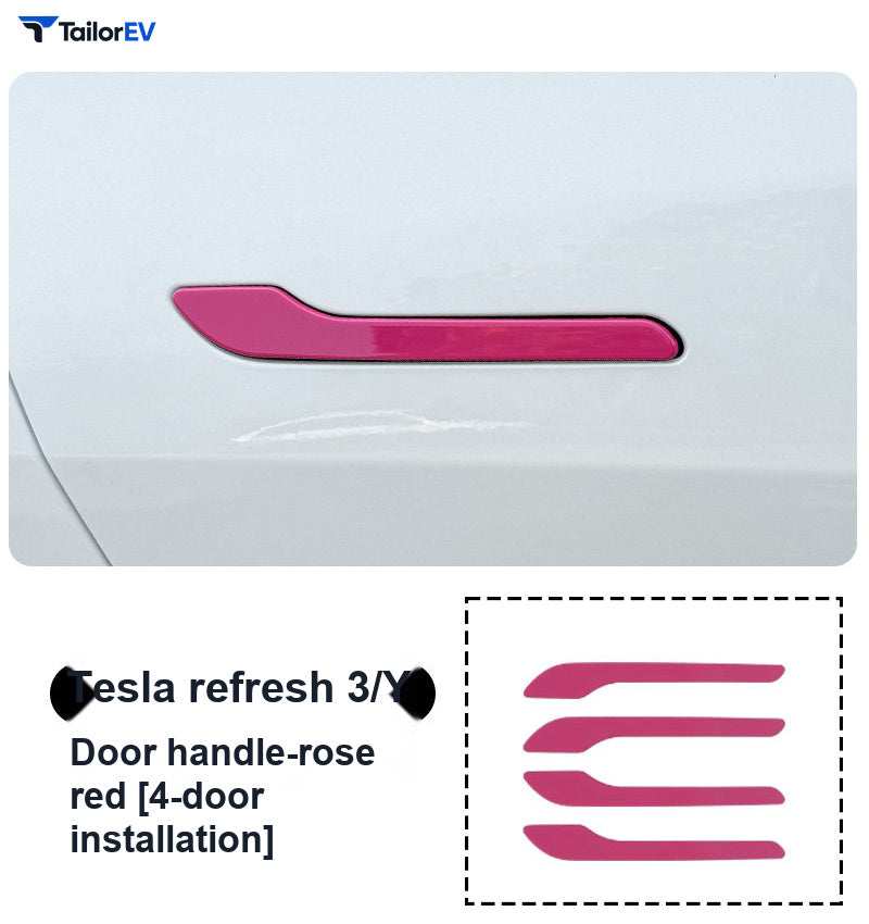 Color Exterior Trim Covers for Tesla Model 3 & Model Y product photo — photo 33