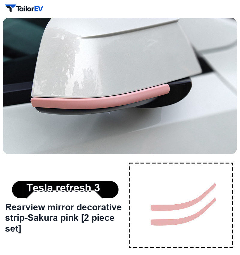 Color Exterior Trim Covers for Tesla Model 3 & Model Y product photo — photo 36
