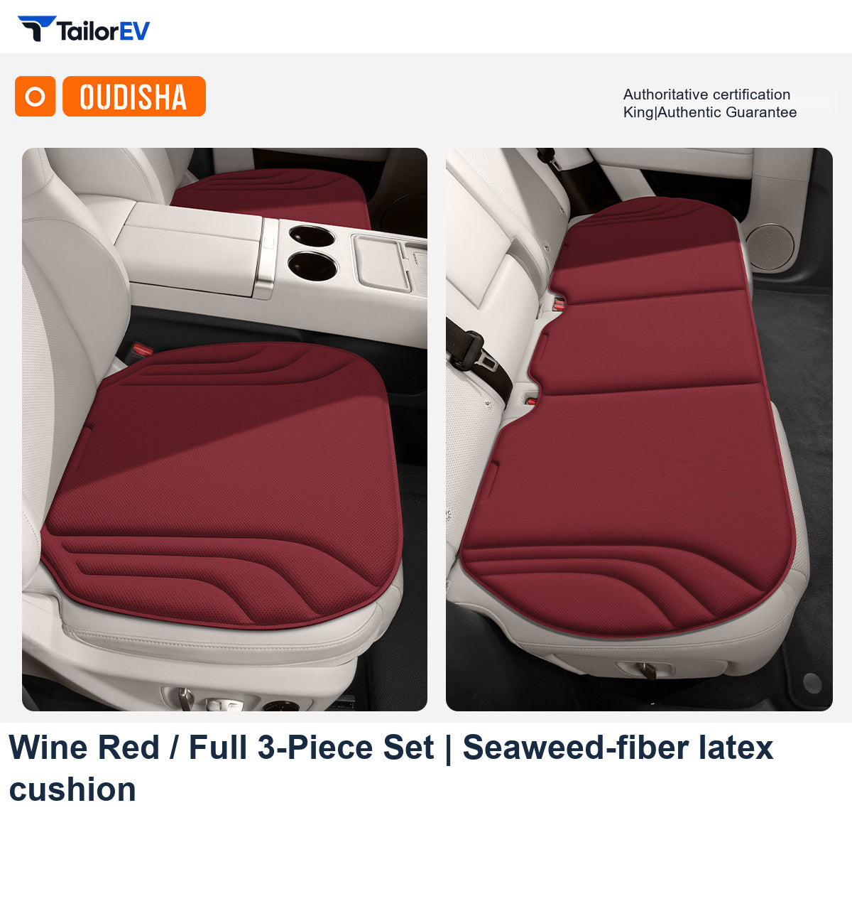 Breathable Latex Seat Cushions with Non-Slip Backing product photo — photo 23