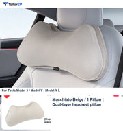 Dual-Layer Neck Pillows for Tesla Model 3, Model Y & Y L product photo