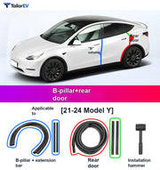 Door Seal Kits & B-Pillar Seals for Tesla Model 3, Y & Y L product photo