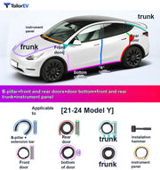 Door Seal Kits & B-Pillar Seals for Tesla Model 3, Y & Y L product photo