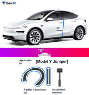 Door Seal Kits & B-Pillar Seals for Tesla Model 3, Y & Y L product photo