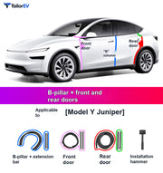 Door Seal Kits & B-Pillar Seals for Tesla Model 3, Y & Y L product photo