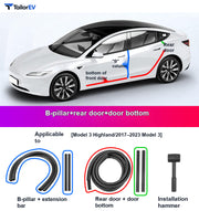 Door Seal Kits & B-Pillar Seals for Tesla Model 3, Y & Y L product photo